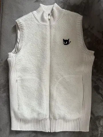 WAAC WOMENS 부클 니트 베스트