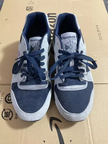 Reebok GL 6000 그레이/네이비 스니커즈 28cm