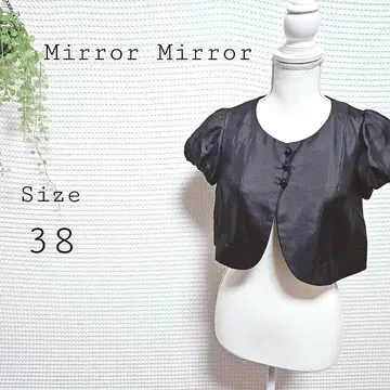 Mirror Mirror 블랙 볼레로 38