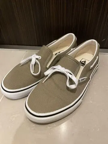 VANS OFF THE WALL 슬립온 베이지