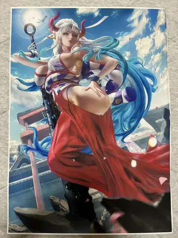 야마토 원피스 ONE PIECE A3 캔버스 아트 초레어 점프