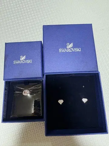 SWAROVSKI 목걸이 귀걸이
