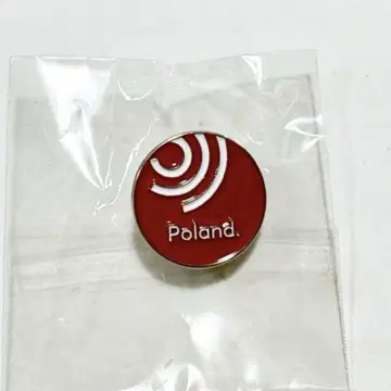 오사카 만박 EXPO2025 폴란드 핀 배지