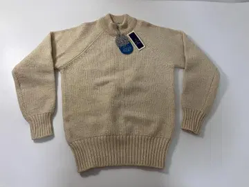 레어 70s Pendleton 하이넥 니트 스웨터 L 화이트 데드스탁