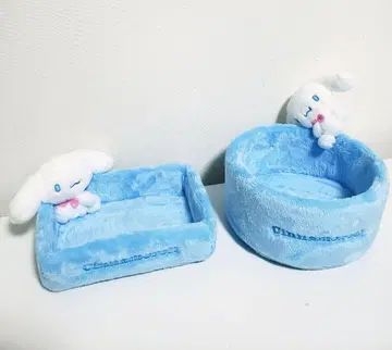 산리오 시나모롤 마스코트 부착 소품함 수납 소품함