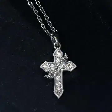 저스틴 데이비스 컴패션 크로스 목걸이 새상품급