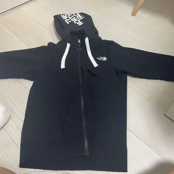 THE NORTH FACE 블랙 후드티 풀 집업