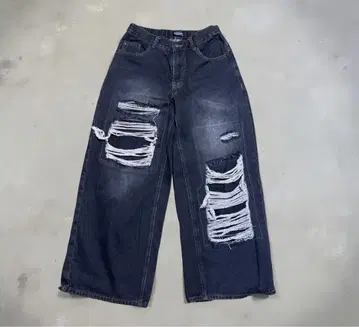 CHOIZE 데미지 가공 부츠컷 데님 y2k archives M