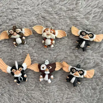 그렘린 키링 피규어 6세트 기즈모 모그와이