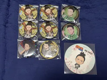 NARUTO 돌풍전 시카마루 캔뱃지 코스터