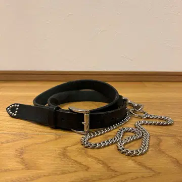 AHKAH HOMME / 530 PARK 벨트 월렛 체인