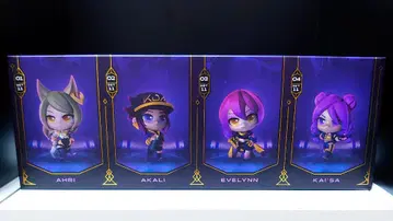 리그 오브 레전드 K/DA 미니 피규어 세트