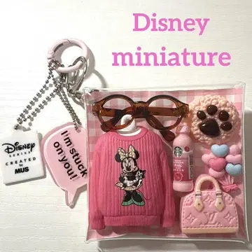 가챠 파우치 Disney 미니 핑크 계열