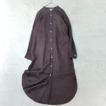 프레임워크 FRAMeWORK 프렌치 린넨 셔츠 롱 원피스