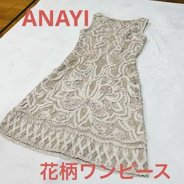 아나이 원피스 ANAYI 꽃무늬 플라워 무늬 여성용