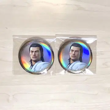 용과 같이 메탈 캔뱃지