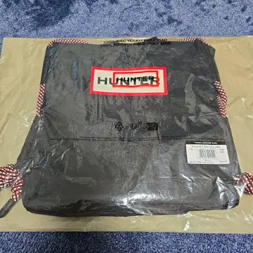 [미사용 새상품] HUNTER 토트백 블랙 헌터