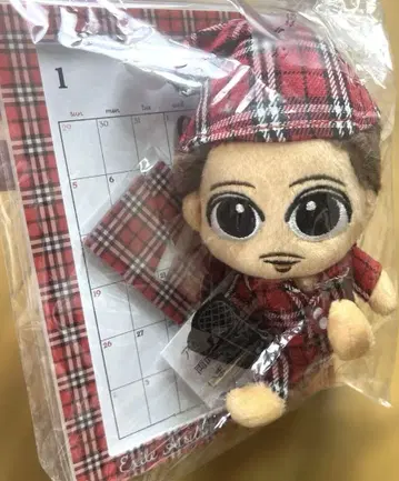 새상품 EXILE ATSUSHI 2025 스나 달력 봉제 인형