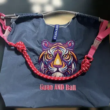 Guan AND Ball 자수 트라 디자인 토트백