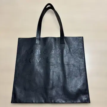 마가렛호웰 로고 토트백