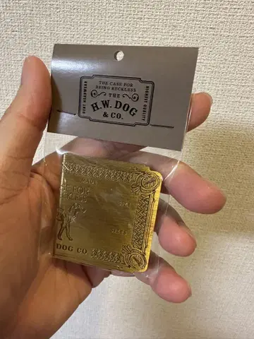 THE H.W.DOG&CO. 머니클립 놋쇠