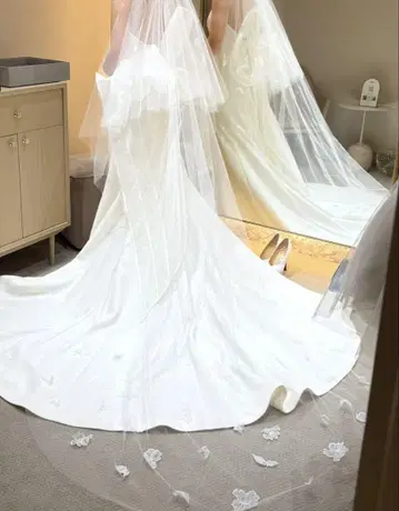 ELIE SAAB BRIDAL 자수 웨딩 베일