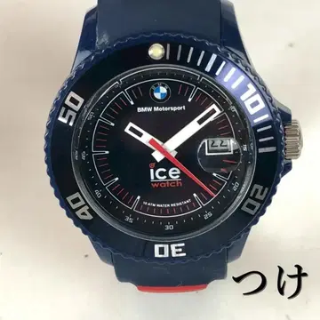 ICE-WATCH x BMW Motorsport 네이비 러버 손목시계