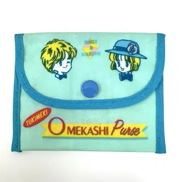 당시물 헤이세이 레트로 리본 이케노 코이 두근두근 투나잇 미니 파우치