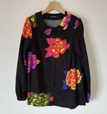 marimekko 마리메꼬 꽃무늬 긴팔 셔츠 34