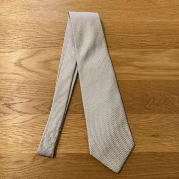 Brooks Brothers 실크 넥타이 라이트 그레이