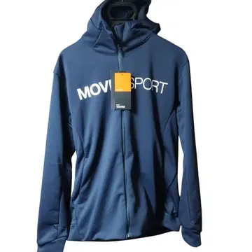 택 포함 새상품 데상트 무브스포츠 히트 네비 후드티