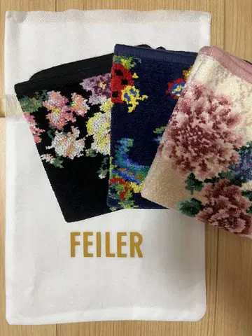 [ 미사용 새상품 ] FEILER 손수건 3종류