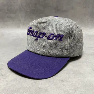 Snap-on 스냅온 스냅백캡 그레이 x 퍼플