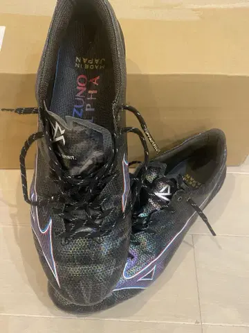 Mizuno Alpha 축구화 블랙