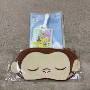 호기심 많은 조지 럭키 쿠지 안대