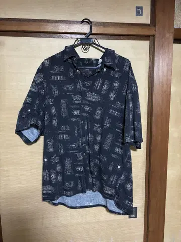 빈티지 구제 의류 90s? 올 패턴 셔츠