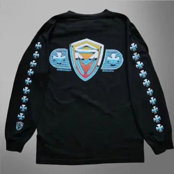 INDEPENDENT x SK8 MAFIA 아이언 크로스 롱T 블랙 M