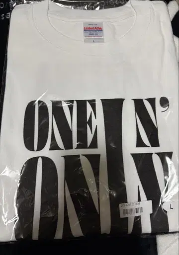 ONE N' ONLY T셔츠 #014 L사이즈