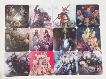 FF14 에오르제아 카페 에오카페 코스터 12장 세트 2