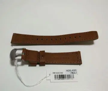 TIMEX 가죽 시계 벨트 브라운