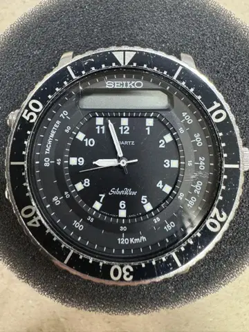 SEIKO Silver Wave 남성용 손목시계 페이스만