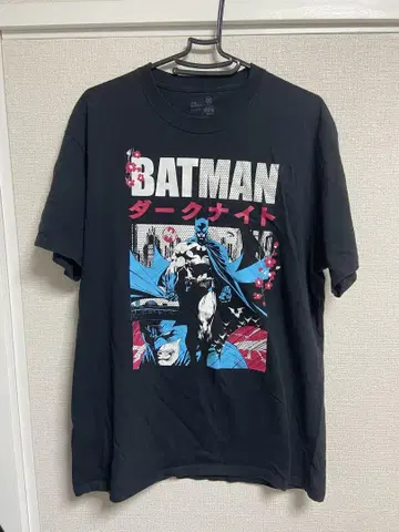 BATMAN 그래픽 T셔츠 L 사이즈 블랙