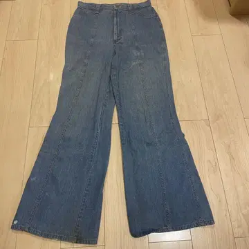 Lee 70s 플레어 데님 히피 여성용 42 탈론