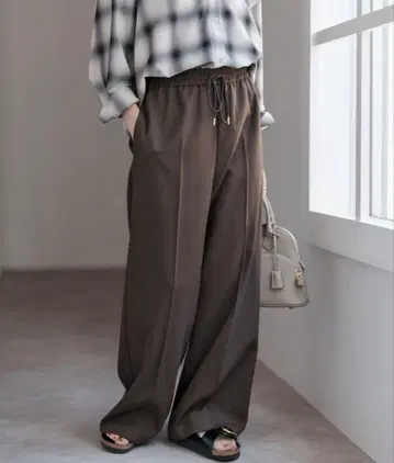 Spick and Span P/W 이지 슬랙스 팬츠
