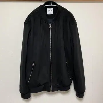 ZARA 스웨이드 느낌 블루종