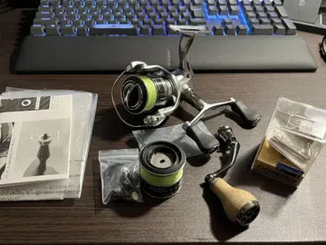 SHIMANO 21 나스키 C2000SHG 새상품급 릴 스풀 더블 핸들