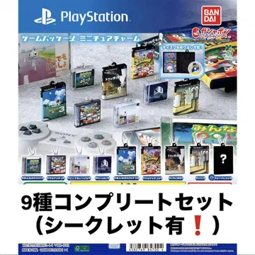 [ 게임 패키지 미니어처 참 Playstation ] 컴플리트 9종