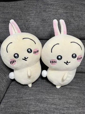 [세트로 귀여운] 치이카와 (먼작귀) 토끼 봉제 인형