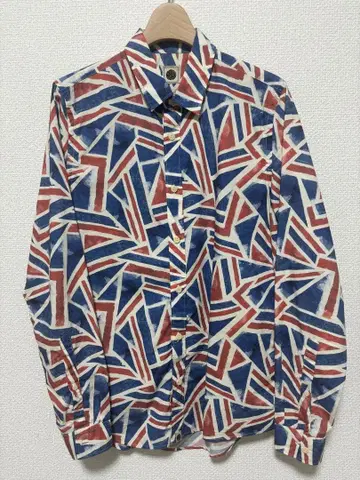 PRETTYGREEN 유니언 잭 셔츠 SIZE2