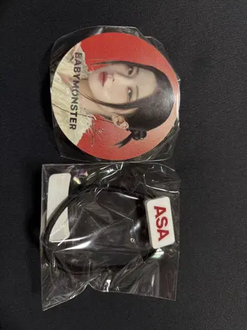 BABYMONSTER ASA 스티커&머리끈 세트
